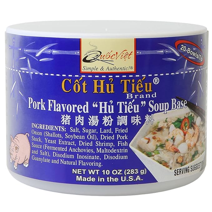 QUOC VIET Pork Flavoured Hu Tieu Soup Base 283g