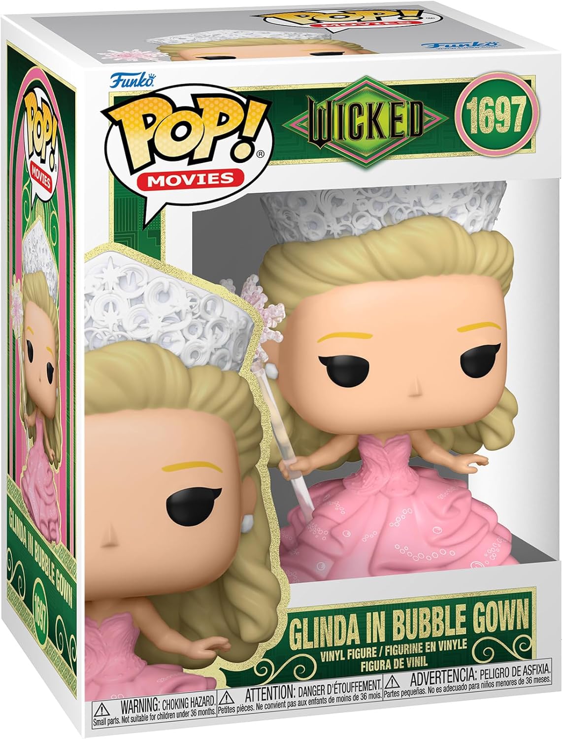 Funko Pop! Movies: Wicked - Glinda in Bubble Gown