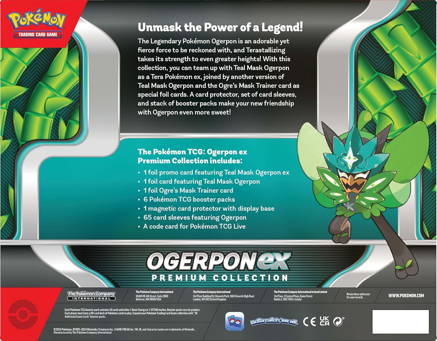 Pokemon TCG: Ogerpon-ex Premium Collection