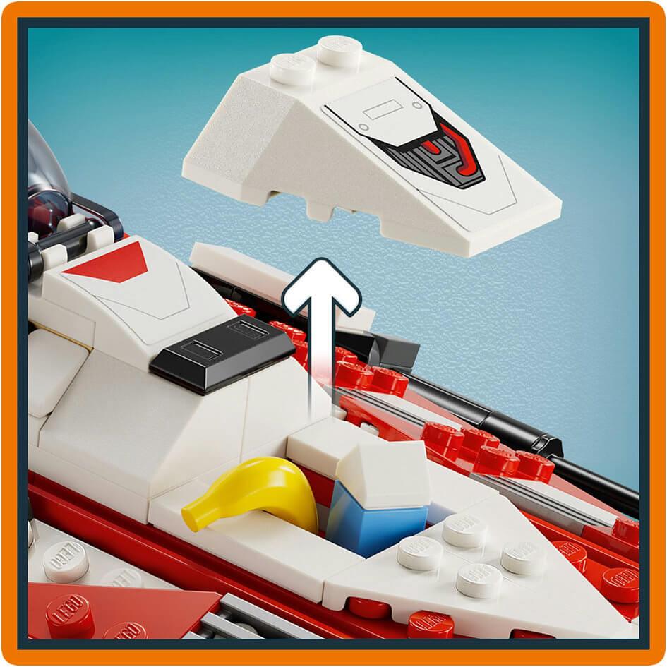 Lego Star Wars 75388 Jedi Bob's Starfighter Playset for Ages 8 and Up