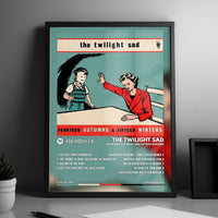 The Twilight Sad "Fourteen Autumns & Fifteen Winters" Album Cover Poster - with Complete Tracklist