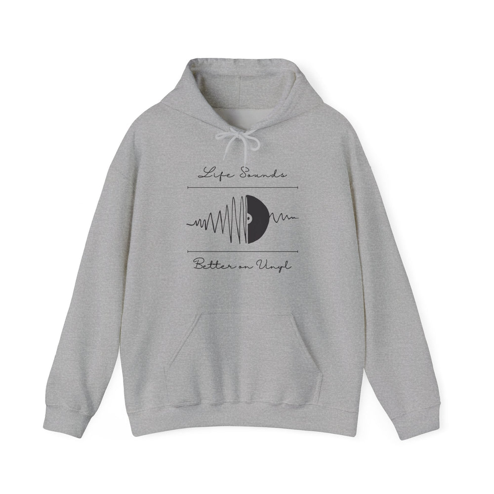 'Life Sounds Better on Vinyl' Men's Hoodie