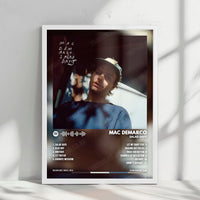 Mac DeMarco "Salad Days" Album Cover Poster - with Complete Tracklist
