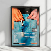 Tyler, The Creator "Cherry Bomb" Album Cover Poster - with Complete Tracklist