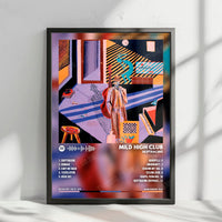 Mild High Club "Skiptracing" Album Cover Poster - with Complete Tracklist