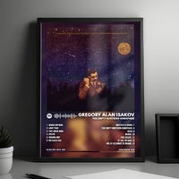 Gregory Alan Isakov "This Empty Northern Hemisphere" Album Cover Poster - with Complete Tracklist