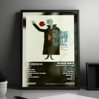 Rogue Wave "Descended Like Vultures" Album Cover Poster - with Complete Tracklist