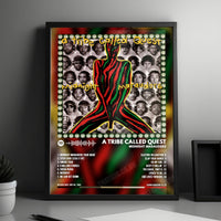 A Tribe Called Quest "Midnight Marauders" Album Cover Poster - with Complete Tracklist