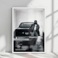 Kendrick Lamar "GNX" Album Cover Poster - with Complete Tracklist