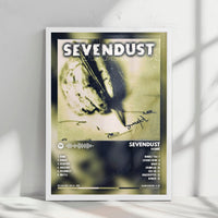 Sevendust "Home  " Album Cover Poster - with Complete Tracklist
