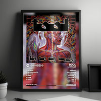 Tool "Lateralus" Album Cover Poster - with Complete Tracklist