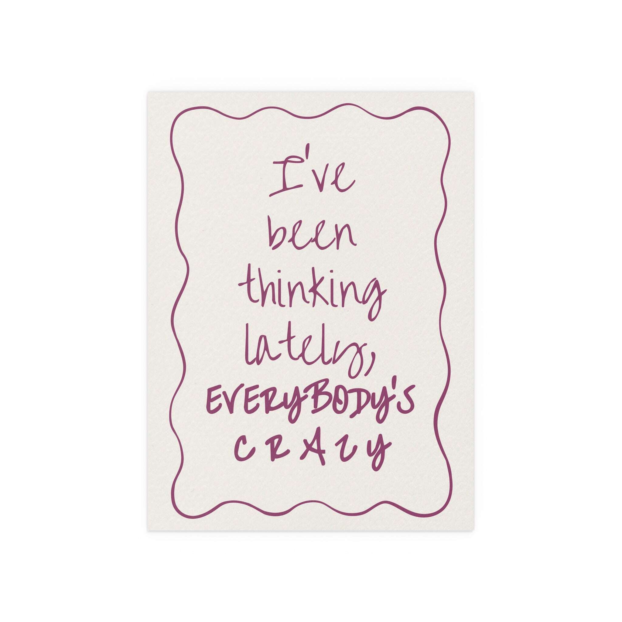 Olivia Dean - Everybody's Crazy (Purple)