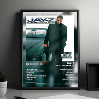 Jay-Z "Vol. 2... Hard Knock Life" Album Cover Poster - with Complete Tracklist
