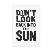 The Libertines - Don't Look Back Into The Sun - White & Black
