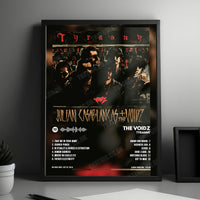 The Voidz "Tyranny" Album Cover Poster - with Complete Tracklist