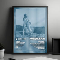 Unknown Mortal Orchestra "II" Album Cover Poster - with Complete Tracklist