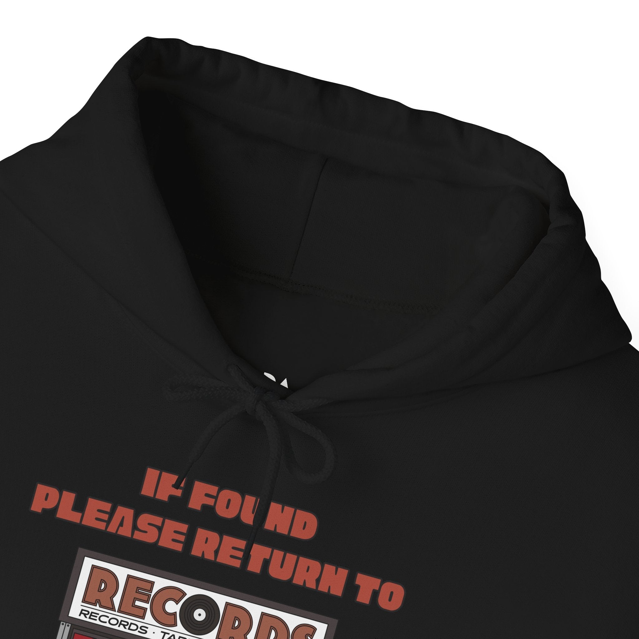 'If Found, Please Return to the Record Store' Men's Hoodie