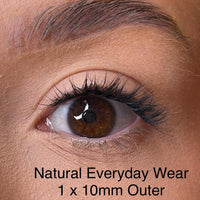 Self Adhesive Eyelashes - No Faff Lash - Kia Cat Eye Collection