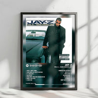 Jay-Z "Vol. 2... Hard Knock Life" Album Cover Poster - with Complete Tracklist