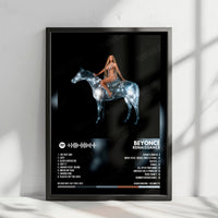 Beyoncé "RENAISSANCE" Album Cover Poster - with Complete Tracklist