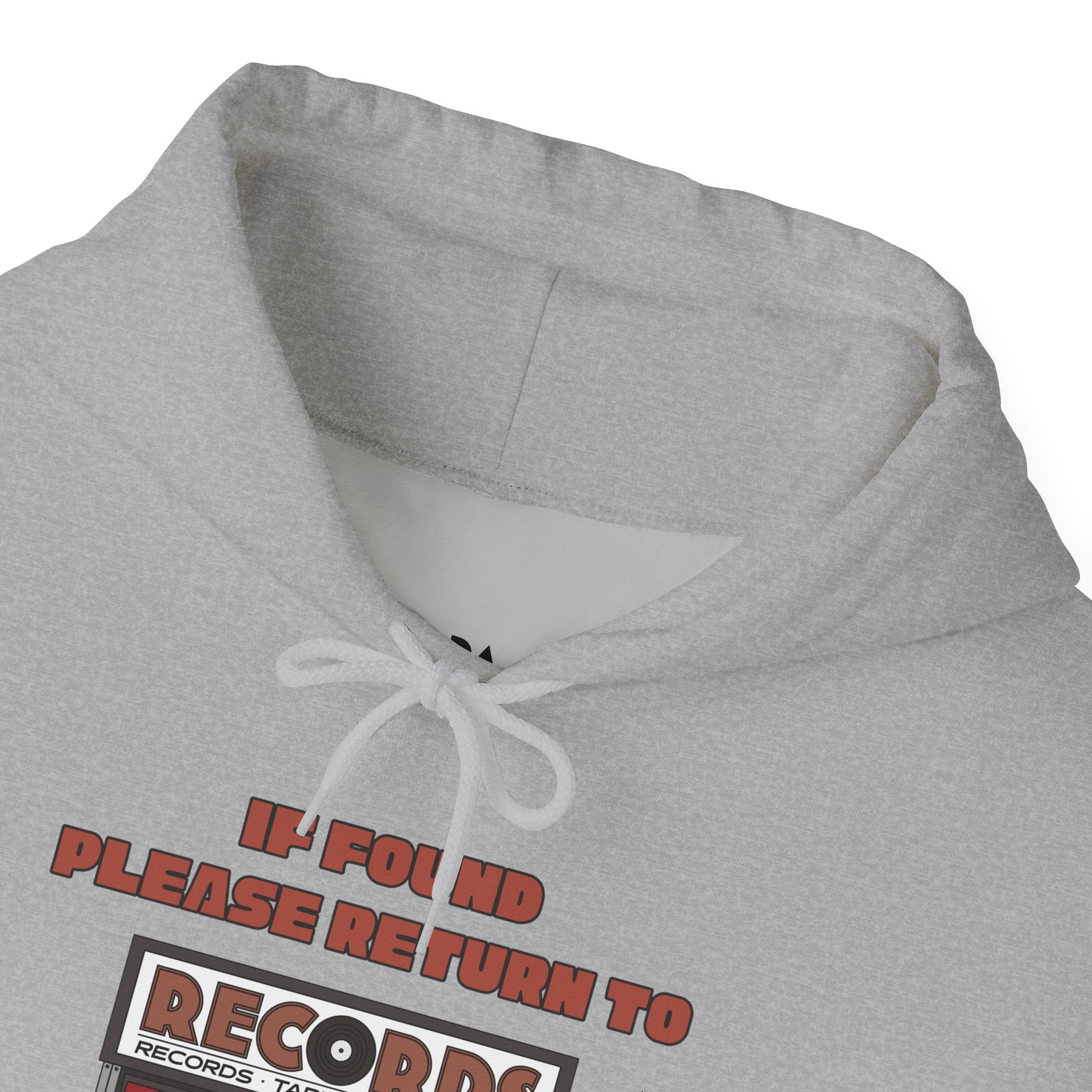 'If Found, Please Return to the Record Store' Men's Hoodie
