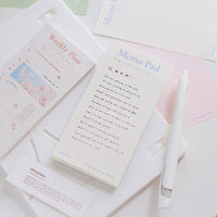 Afterglows | Daily Life Memo Note Pad