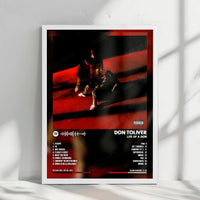 Don Toliver "Life of a DON" Album Cover Poster - with Complete Tracklist