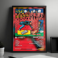 Snoop Dogg "Doggystyle" Album Cover Poster - with Complete Tracklist
