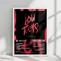 Every Time I Die "Low Teens" Album Cover Poster - with Complete Tracklist