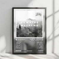 Vampire Weekend "Modern Vampires of the City  " Album Cover Poster - with Complete Tracklist