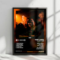 Tory Lanez "Alone at Prom" Album Cover Poster - with Complete Tracklist