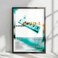 Glassjaw "Everything You Ever Wanted To Know About Silence" Album Cover Poster - with Complete Tracklist