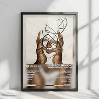 Black Thought "Streams of Thought, Vol. 3" Album Cover Poster - with Complete Tracklist