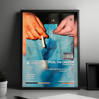 Tyler, The Creator "Cherry Bomb" Album Cover Poster - with Complete Tracklist