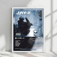 Jay-Z "The Blueprint  " Album Cover Poster - with Complete Tracklist