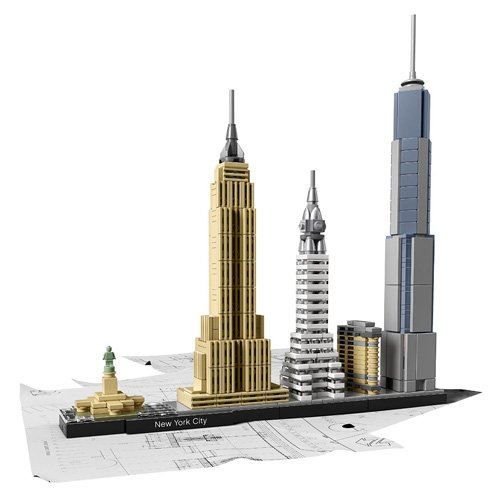 Lego Architecture 21028 New York City Skyline Model for Ages 12 and Up