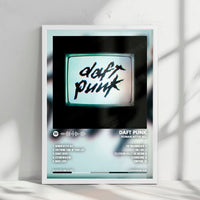Daft Punk "Human After All" Album Cover Poster - with Complete Tracklist