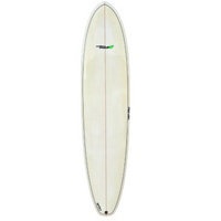 8ft Southern Swells Round Tail Clear Epoxy Finish (FINS Included)