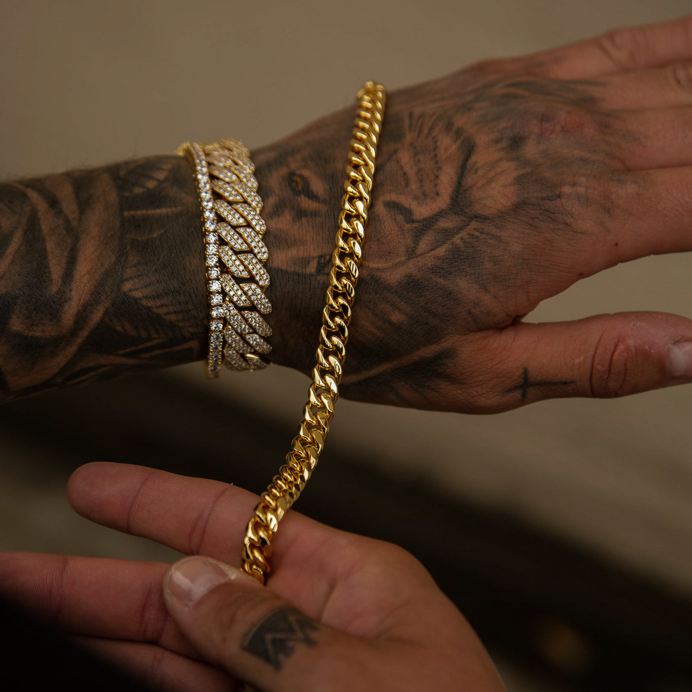 Miami Cuban Bracelet (Gold) 8mm