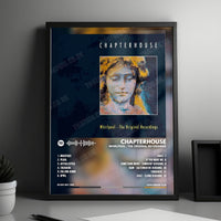Chapterhouse "Whirlpool" Album Cover Poster - with Complete Tracklist