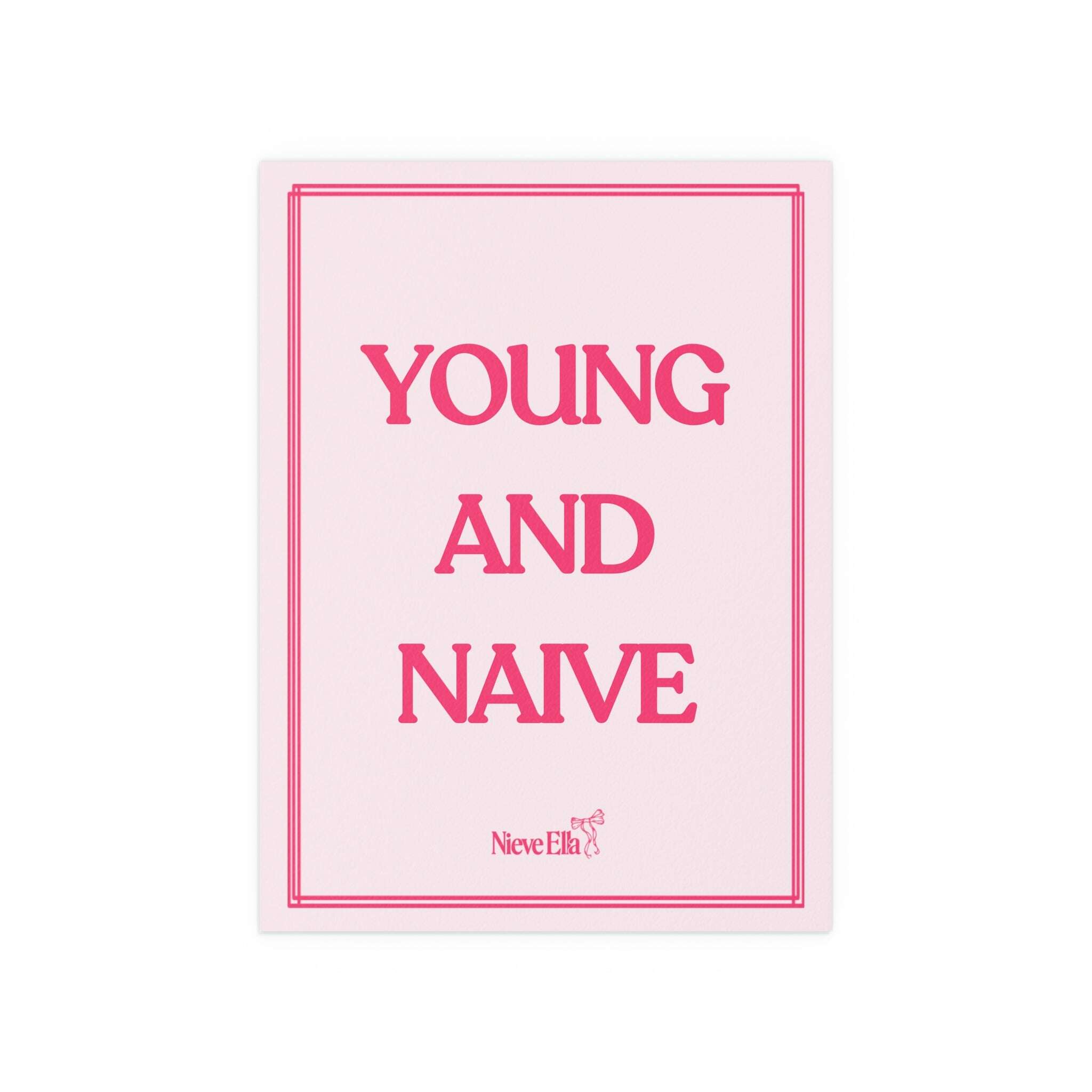 Nieve Ella - Young & Naive