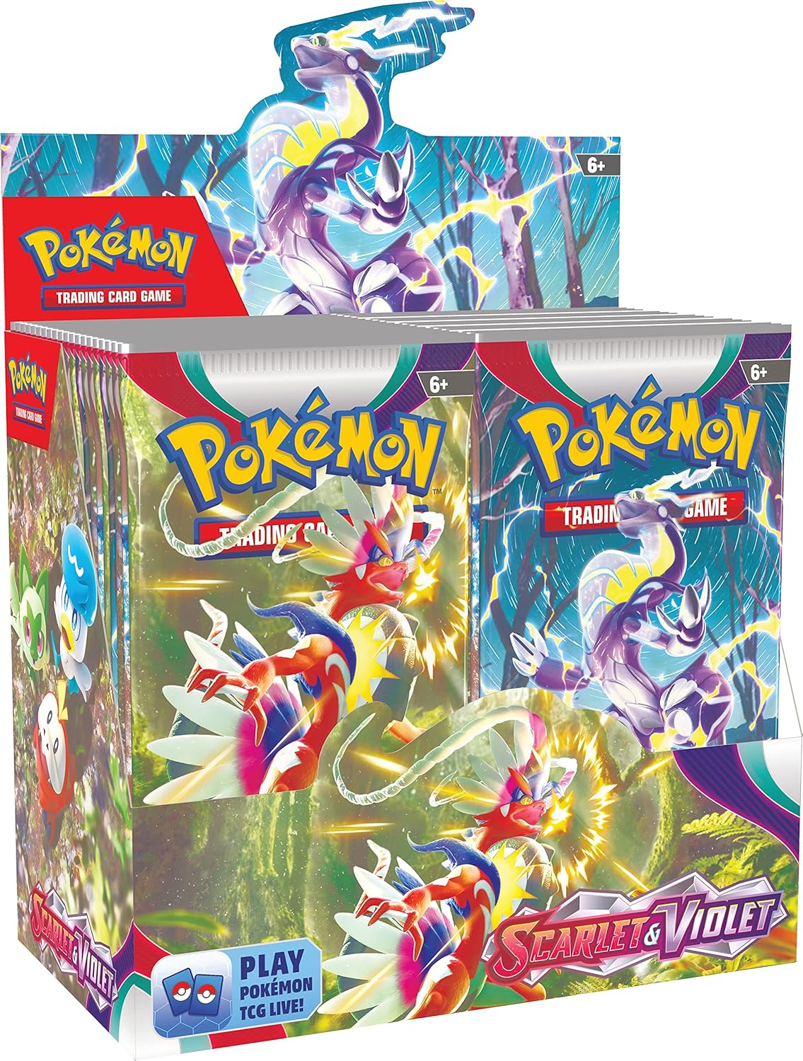 Pokemon TCG: Scarlet and Violet 1 Booster Display Box (36 Booster Packs)