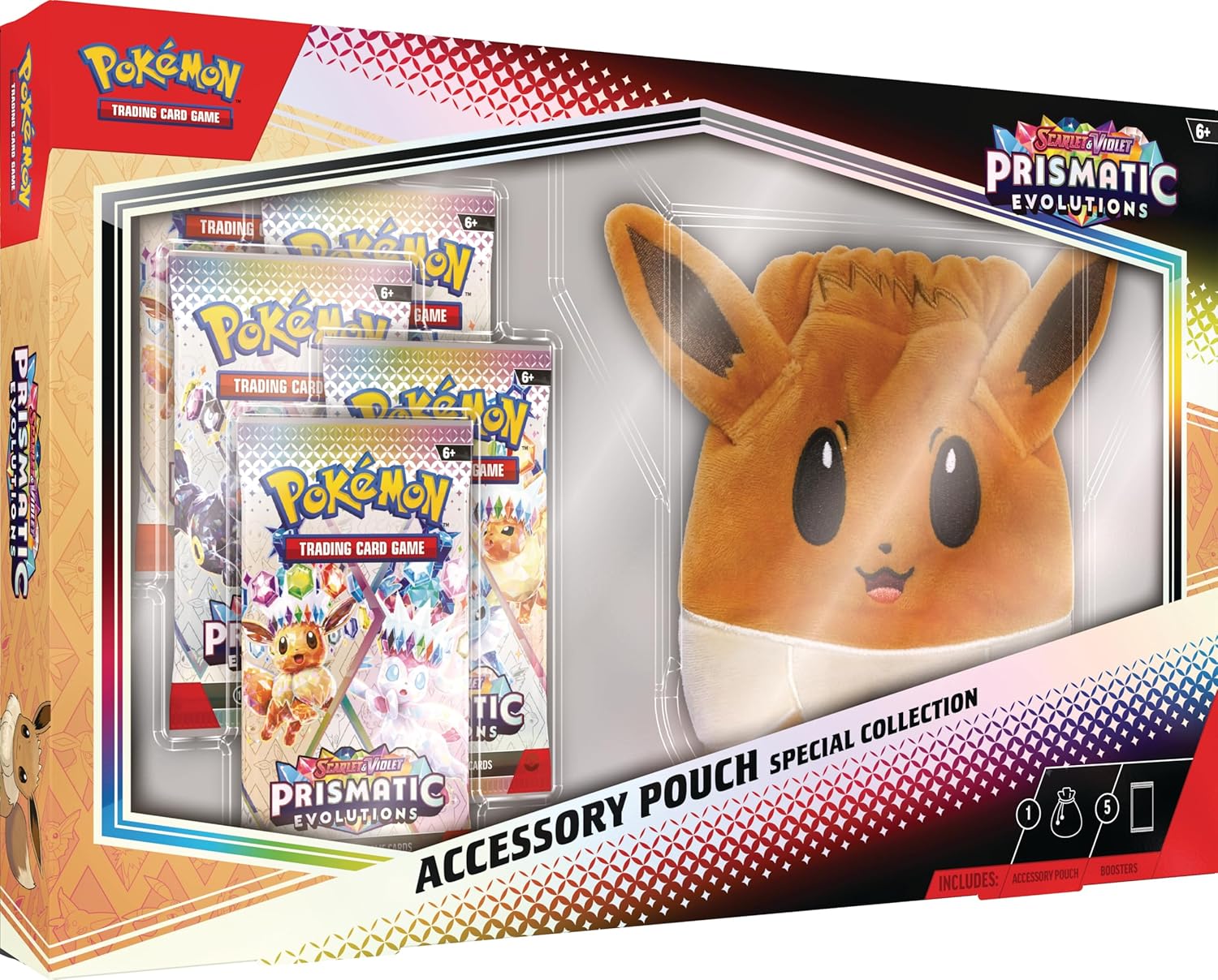 Pokemon TCG: Scarlet & Violet—Prismatic Evolutions Accessory Pouch