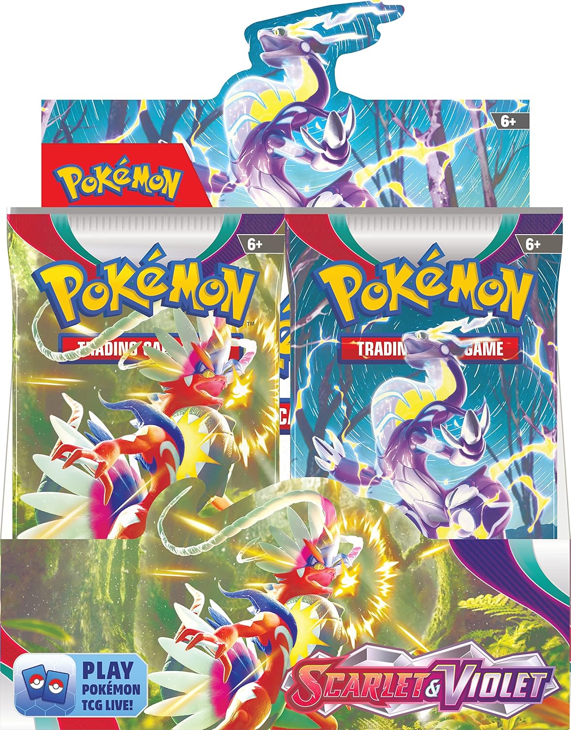 Pokemon TCG: Scarlet and Violet 1 Booster Display Box (36 Booster Packs)