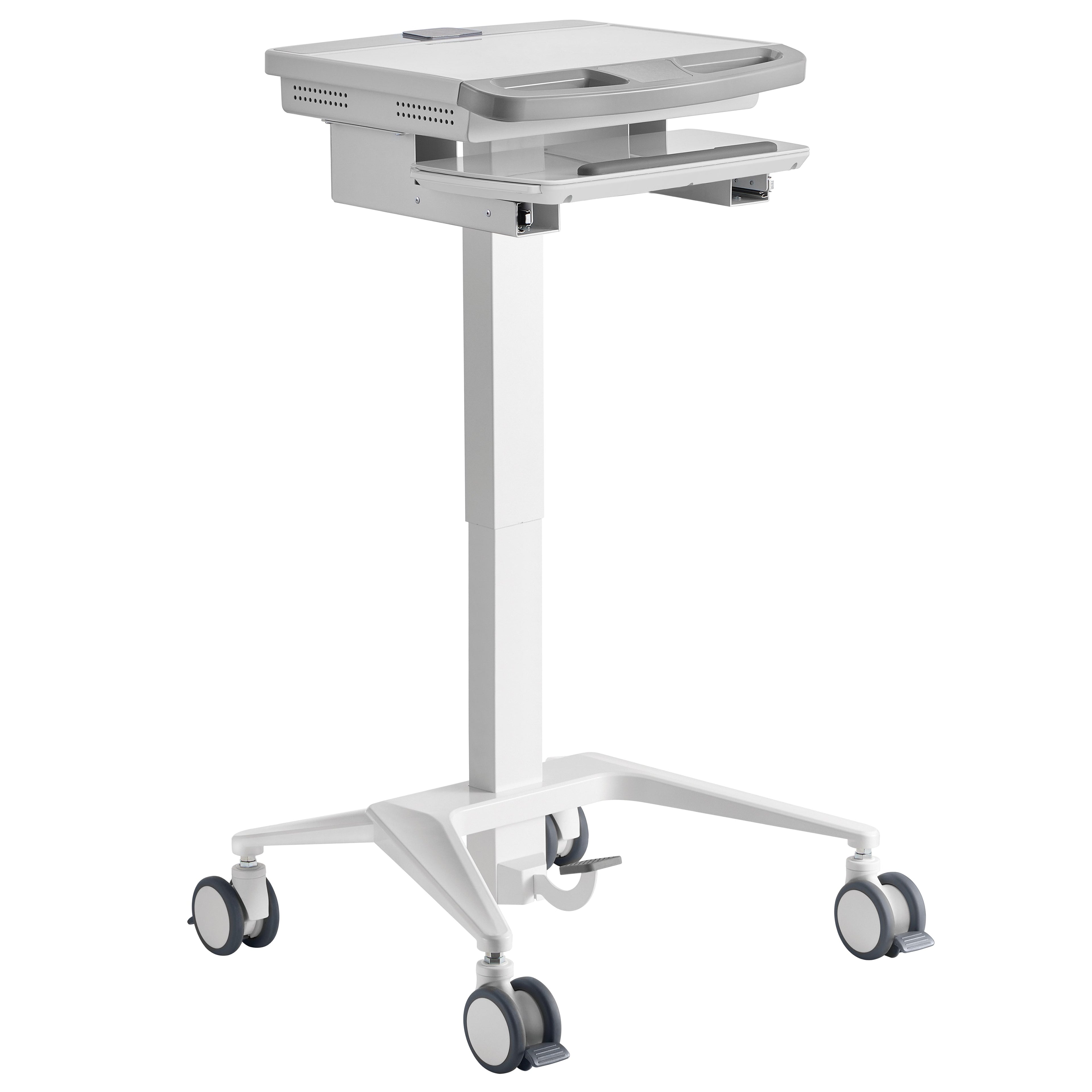 ProperAV Mobile Medical Trolley Cart