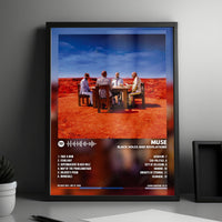 Muse "Black Holes and Revelations" Album Cover Poster - with Complete Tracklist