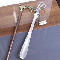 Khosa Ram's Head Antique Metal Shoe Horn – Elegant and Functional Accessory