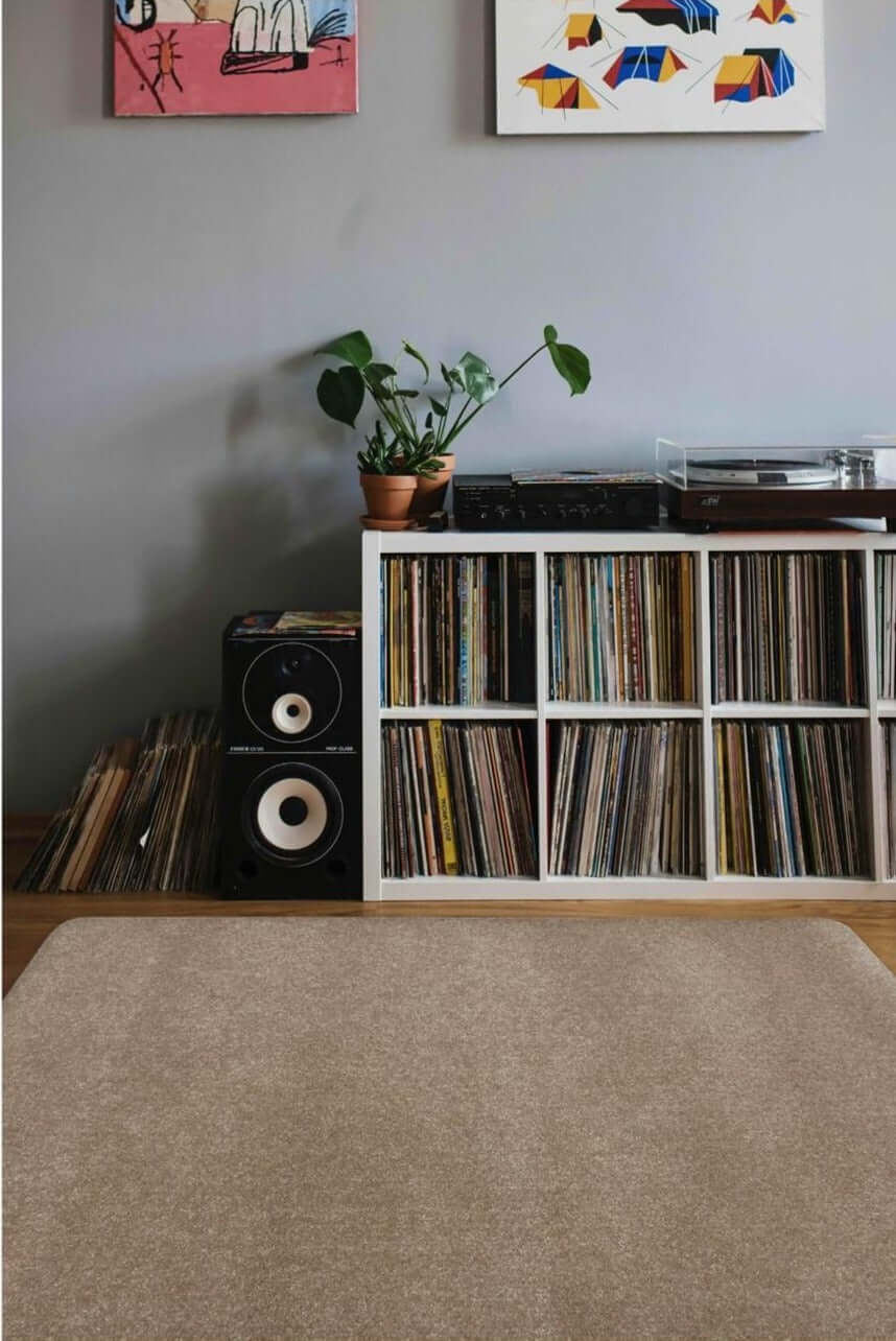 Relay Brown Eco-Friendly Low Pile Rug