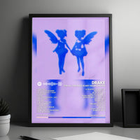 Drake "For All The Dogs: Scary Hours Edition" Album Cover Poster - with Complete Tracklist