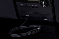 Maplin 3.5mm Aux Stereo 3-Pole Jack Plug to 3.5mm 3-Pole Jack Plug Cable - Black, 2m